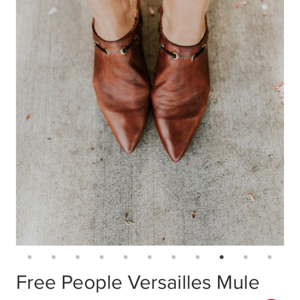 Free people Versailles mule